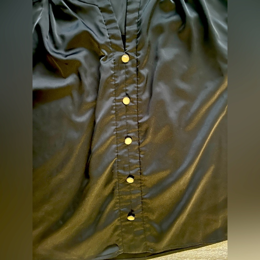 Black blouse Faith and Joy brand size large